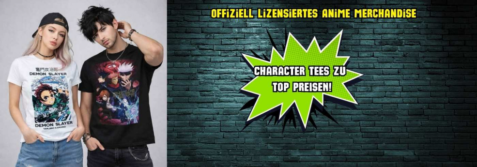 Hier geht es zu Deinem neuen Anime Shirt  – Hol es Dir jetzt, solange der Vorrat reicht!
