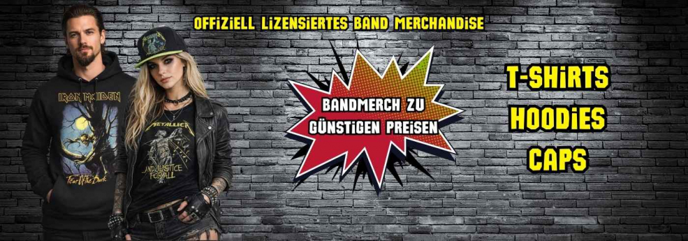 Band Merch Highlights – Jetzt zugreifen!