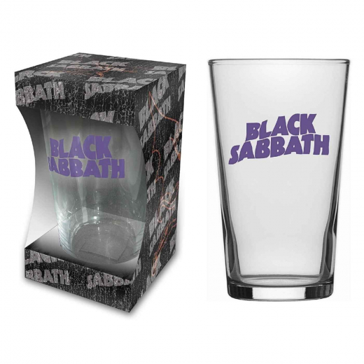 Black Sabbath Pint-Glas | Purple Logo