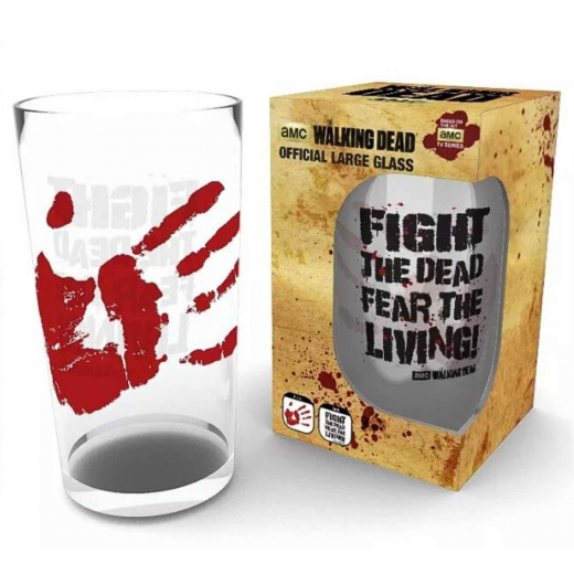 The Walking Dead Pint Glass