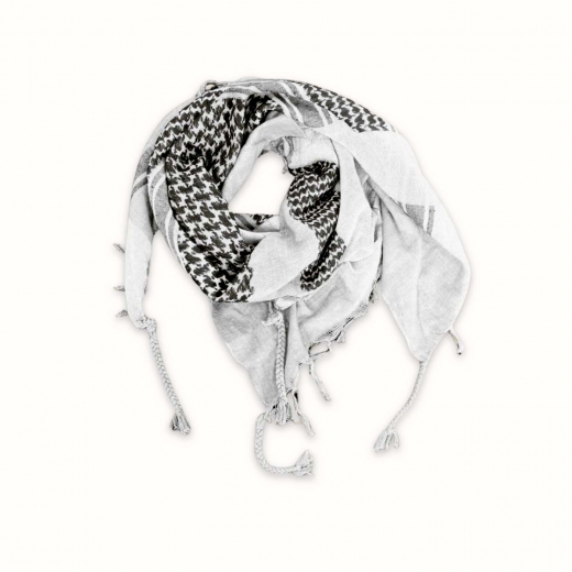 Shemagh | Weiß & Schwarz