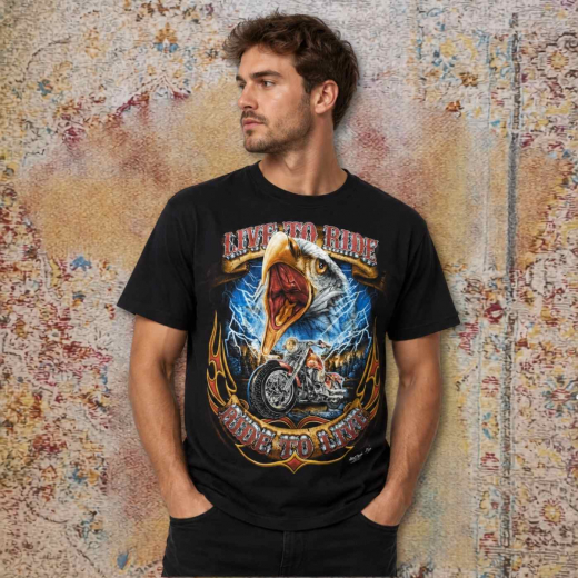 Rock Chang Glow in the Dark Biker T-Shirt – Live to Ride