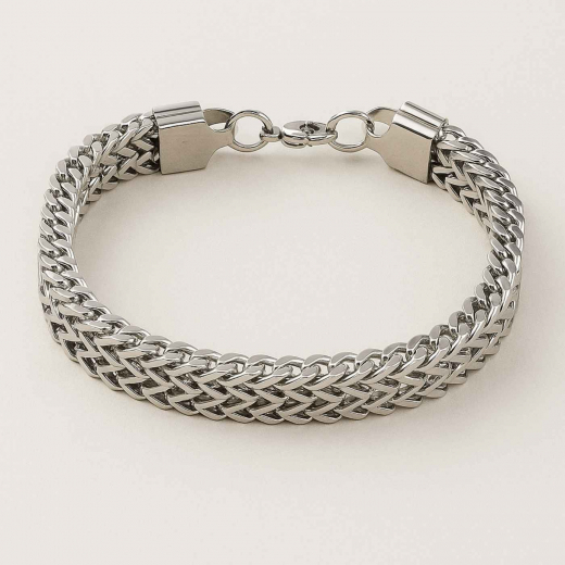 Vierkant Fischgräten Armband