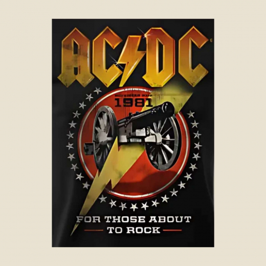 AC/DC T-Shirt | For Those About to Rock