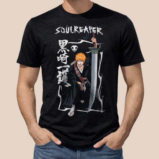 Bleach T-Shirt - Ichigo Kurosaki | Anime Shirt