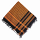 Shemagh | Schwarz & Orange