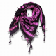 Shemagh | Black & Magenta