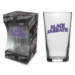 Black Sabbath Pint-Glas | Purple Logo