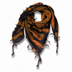 Shemagh | Black & orange