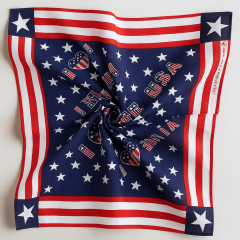 I Love USA Bandana | 100% Baumwolle | 50 cm x 50 cm
