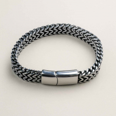 Edelstahlarmband | Fischgräten Glieder