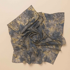 XL-Bandana | Wild, leicht & modern | blau & gelb