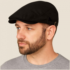 Schiebermütze | Schwarz